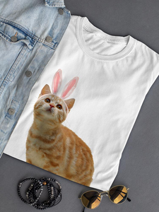 Bunny Cat T-shirt -SPIdeals Designs