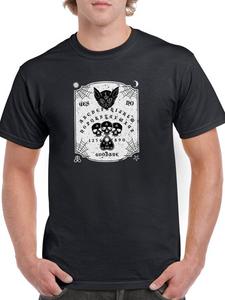 Cat Ouija Board T-shirt -SmartPrintsInk Designs