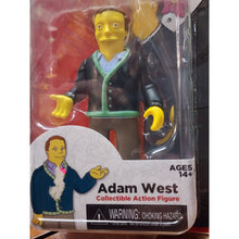 Load image into Gallery viewer, The Simpsons 25 of Greatest Guests ADAM WEST Series 5 Figure NECA 2015