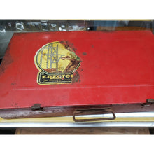 Load image into Gallery viewer, Erector Set in Metal Case Vintage 1948 AC Gilbert &amp; Co. No 8-1/2 Electric, As Is