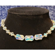 Load image into Gallery viewer, Hand Knotted, Nylon Coated Steel &amp; Czech Glass