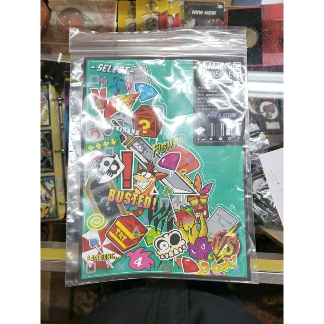 Playstation Gaming Console Skin Geek Fuel Exclusive