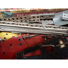 Load image into Gallery viewer, Erector Set in Metal Case Vintage 1948 AC Gilbert &amp; Co. No 8-1/2 Electric, As Is