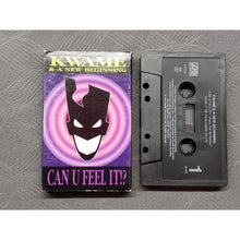Load image into Gallery viewer, KWAME &amp; A New Beginning "Can U Feel It? / Wake it Up" Cassette Tape Single, 1992