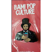 Load image into Gallery viewer, BILL &amp; TED "EXCELLENT" Abraham Lincoln Collectible Enamel Pin by Brian Romero ,