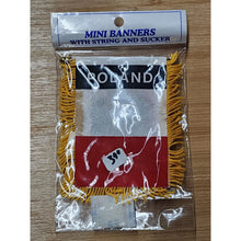 Load image into Gallery viewer, Poland Plain MINI BANNER FLAG GREAT FOR CAR &amp; HOME WINDOW MIRROR HANGING 2 SIDED