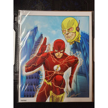 Load image into Gallery viewer, FLASH &amp; REVERSE FLASH 8" x 10" Art Print by George Vega signed of/1150 Bam! Box