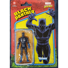 Load image into Gallery viewer, BLACK PANTHER "MARVEL LEGENDS" Kenner Retro 3.75" Action Figure (Hasbro) *