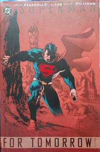 Superman: For Tomorrow, HC Hardcover Trade, Vol 1 DC Brian Azzarello and Jim Lee