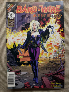 1996 Dark Horse "Barb Wire" Ace Of Spades #1 (of 4) VG/VF Comic Book