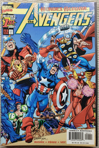 THE AVENGERS, HEROES RETURN 1st ISSUE "COLLECTORS ITEM", Feb 1998 VG/F