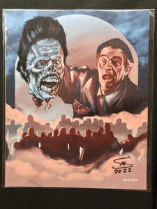 "RETURN OF THE LIVING DEAD 2" 8" x 10" Art Print by Steve McAllister Signed of/2500 W/ COA, Bam! Horror Box Exclusive