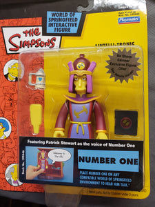 The Simpsons "Prison Sideshow Bob" WORLD OF SPRINGFIELD - Series 9 Interactive Figure (Playmates) 
 