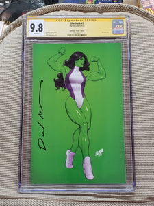 She-Hulk #2 (2022) Signed David Nakayama Virgin EXCLUSIVE BAM Variant, CGC 9.8