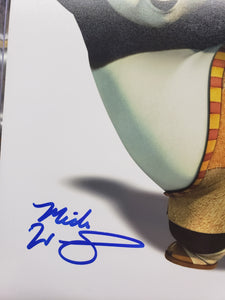 MICK WINGERT "Master Po" KUNG FU PANDA: Legends of Awesomeness Autograph 8 x 10 BAM! Picture, Beckett COA