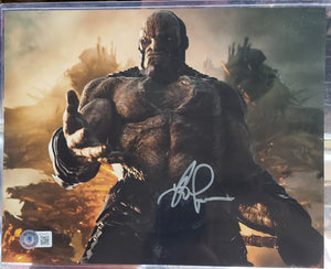 Ray Porter "DARKSEID" JUSTICE LEAGUE Autograph 8 x 10 Picture with Certificate Of Authenticity by Beckett 