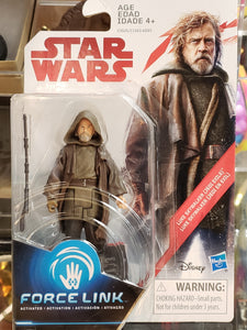 2017 STAR WARS "Force Link" LUKE SKYWALKER (JEDI EXILE) Action Figure Hasbro/Kenner Figure