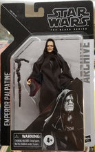 Load image into Gallery viewer, Star Wars: Black Series Archive. EMPEROR PALPATINE Hasbro 6” Disney 2021 Figure