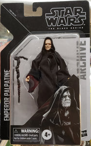 Star Wars: Black Series Archive. EMPEROR PALPATINE Hasbro 6” Disney 2021 Figure