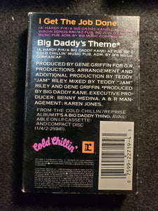 Big Daddy Kane "I Get The Job Done" Cassette Single, 1989 Cold Chillin' VG