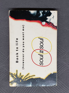 Soul II Soul "Back to Life (however do you want me)" Cassette Single 1989, G/VG. Vintage R&B