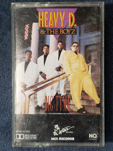 Heavy D & the Boyz "BIG TYME" LP Cassette Tape Album, MCA 1989 G/VG