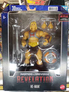 HE-MAN - Masters of the Universe: Revelation MASTERVERSE (2021 MOTU) Action Figure. 30 points of Articulation