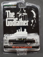 Load image into Gallery viewer, 2017 Greenlight Hollywood The Godfather Black &#39;55 Cadillac Fleetwood Series 60