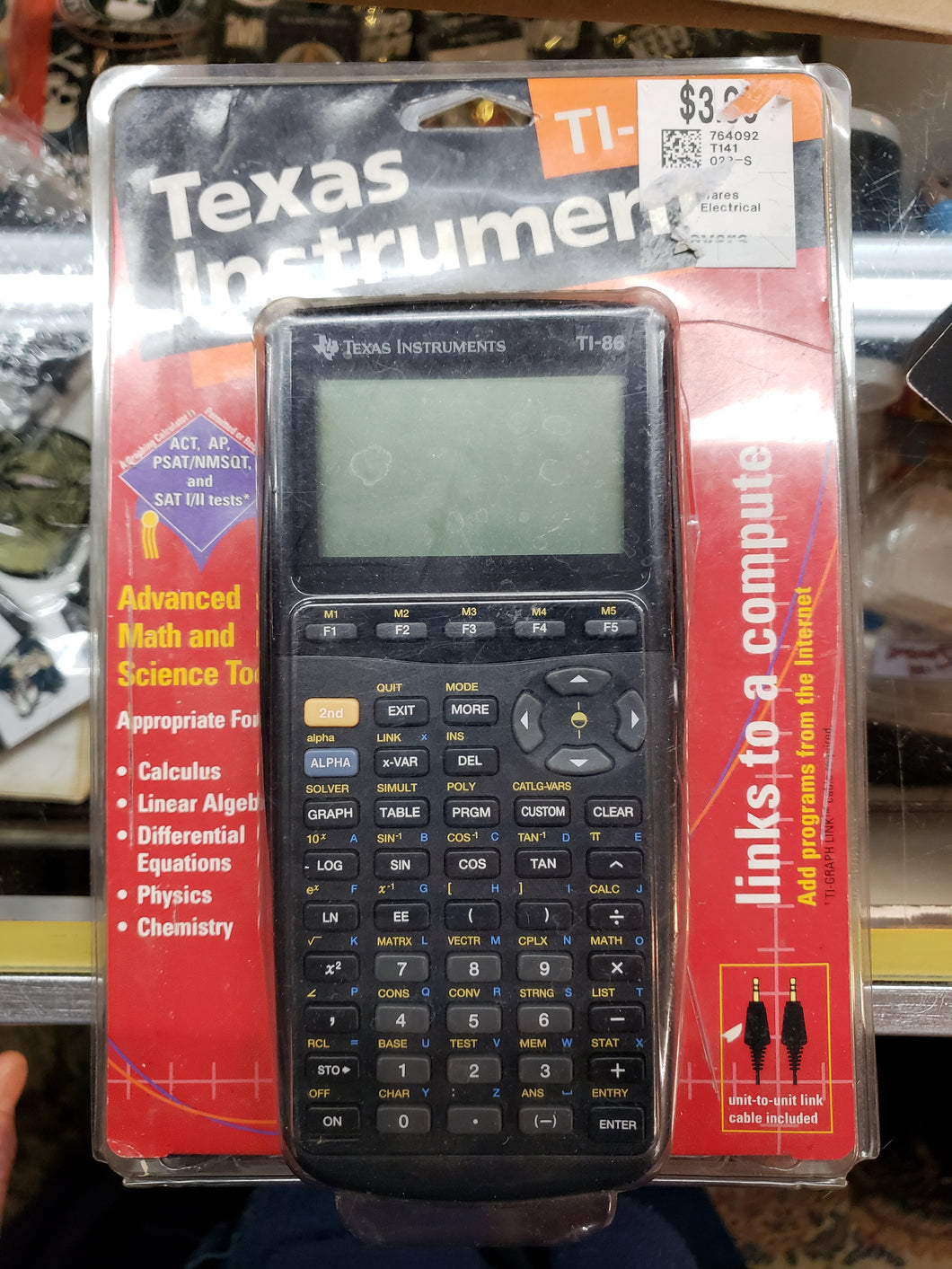 Texas Instruments TI-86  Graphing Calculator. New! Advanced Math & Science