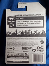 Load image into Gallery viewer, 2020 Mattel Hot Wheels Batman: Arkham Knight Batmobile #8/250 Batman #1/5