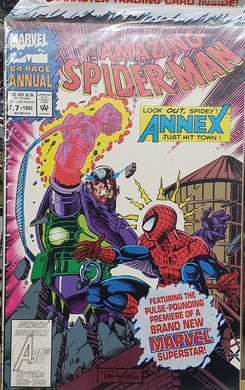 Amazing Spider-Man Annual  #27 polybagged w/card, 1st Appearance Of Annex VF/NM