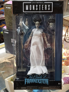 Universal Monsters THE BRIDE OF FRANKENSTEIN 6.75" Figure. Jada Toys 2021