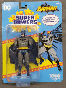 BATMAN - DC Super Powers Action Figures, McFarlane Toys 2022 (Creased Cardboard)