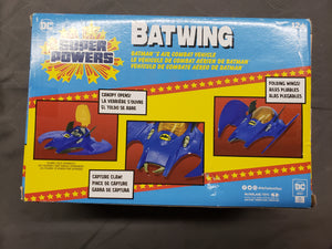 BATWING - DC SUPER POWERS  Batman's Air Combat Vehicle NEW 2022 McFarlane Toys