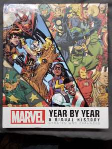 Marvel "Year By Year: A Visual History" 2018 Penguin Random House Hardcover