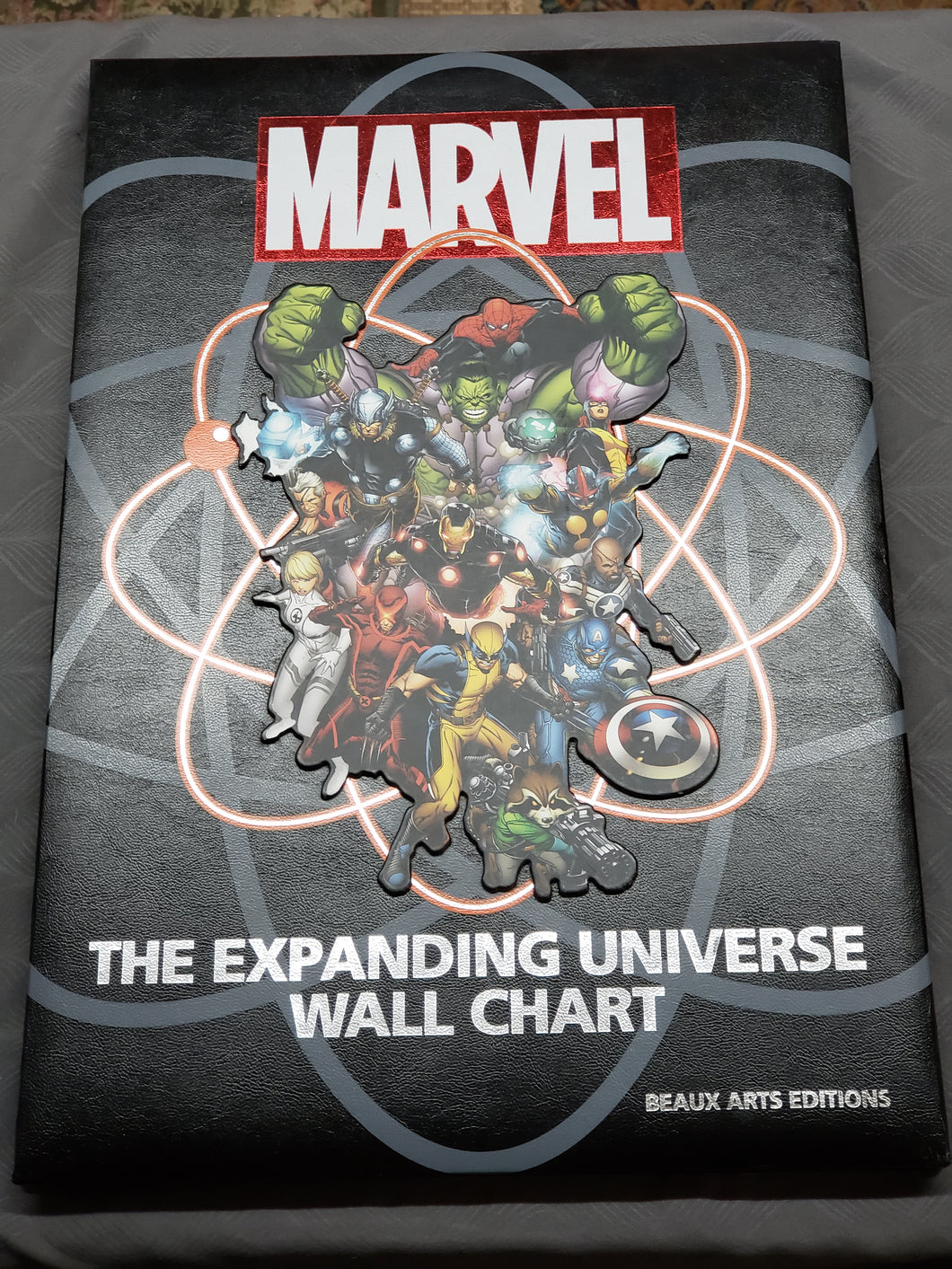 Marvel : The Expanding Universe Wall Chart by Michael Mallory (Hardcover)