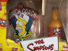 Load image into Gallery viewer, The Simpsons, Homer / Duff &quot;Couch Coach&quot; Frosty Mug, 2003 Keeps Drinks Cold (Damaged package)