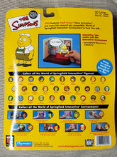 Load image into Gallery viewer, The Simpsons &quot;Uter&quot; WORLD OF SPRINGFIELD - Series 8 Interactive Figure (Playmates)