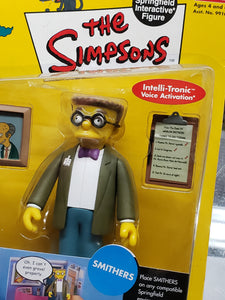 The Simpsons "Smithers" WORLD OF SPRINGFIELD - Series 2 Interactive Figure (Playmates)