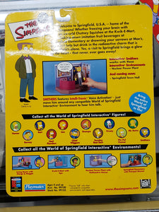 The Simpsons "Smithers" WORLD OF SPRINGFIELD - Series 2 Interactive Figure (Playmates)