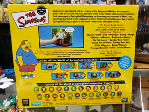 The Simpsons "Android's Dungeon & Exclusive Comic Book Guy" WORLD OF SPRINGFIELD - Playset & Interactive Figure (Playmates) - Needs a Battery