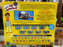 Load image into Gallery viewer, The Simpsons &quot;Bowl-A-Rama &amp; Exclusive Pin Pal Apu&quot; WORLD OF SPRINGFIELD - Playset &amp; Interactive Figure (Playmates)