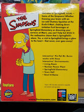 Load image into Gallery viewer, The Simpsons &quot;Pin Pals Mr. Burns&quot; WORLD OF SPRINGFIELD, Wizard/ToyFare Exclusive Interactive Figure (Playmates)