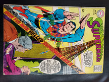 Load image into Gallery viewer, SUPERMAN 208, July 1968 The CASE of the COLLARD CRIME-FIGHTER. DC Comics G/VG