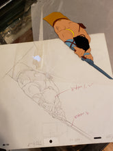 Load image into Gallery viewer, Lot of 11 Pencil &amp; 11 Paint CONAN THE ADVENTURER Cartoon Animation 10x12.5&quot; Cels