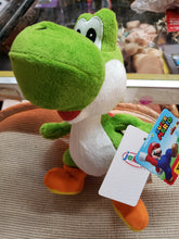 Load image into Gallery viewer, YOSHI Plush Doll Toy 10” Super Mario Bros Nintendo. NES, Jakks Little Buddy 2017