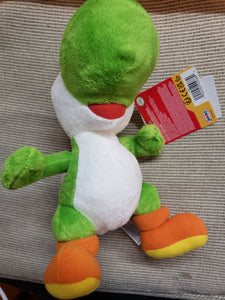 YOSHI Plush Doll Toy 10” Super Mario Bros Nintendo. NES, Jakks Little Buddy 2017