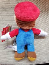 Load image into Gallery viewer, MARIO Plush Doll Toy 10” Super Mario Bros Nintendo. NES, Jakks Little Buddy 2017