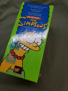 Original Best of The Simpsons 3-Video Boxed Set Volume 1-3 Videos VHS 1997 NIB