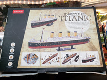 Load image into Gallery viewer, CubicFun 3D Puzzle Adults RMS Titanic Ship Toy Model Kit 266 Pcs Building Gift